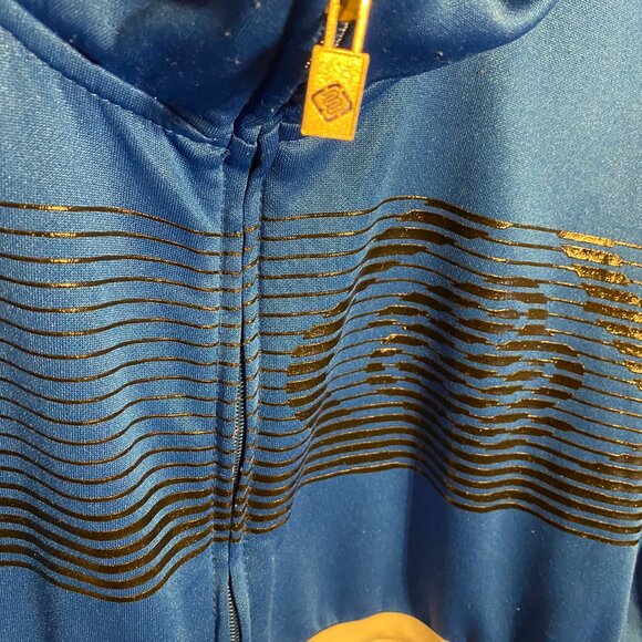 Mecca Clothing Company Track Style Jacket Blue TAGGED XL - Picture 3 of 5